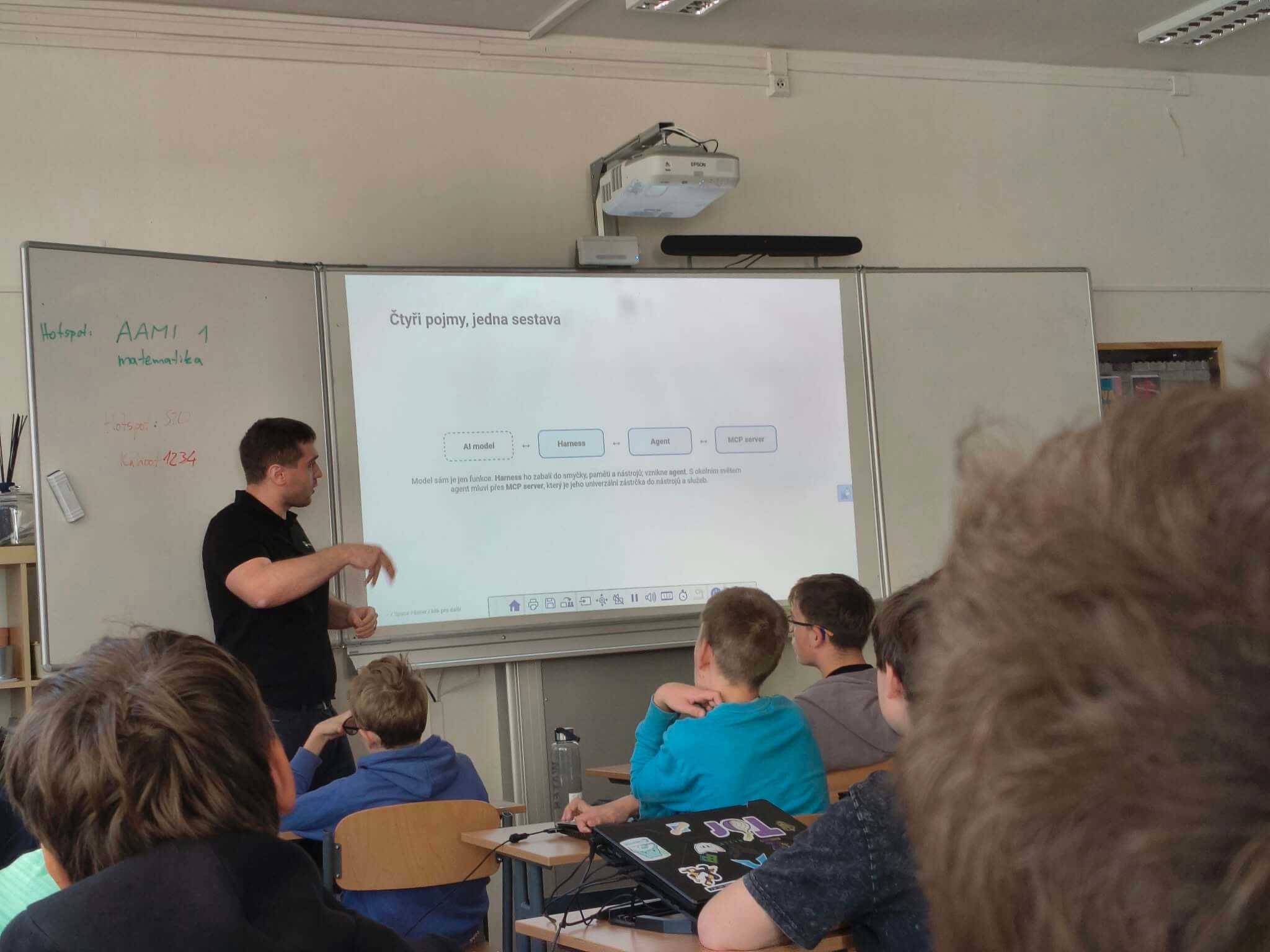 TRITON IT na besedě na základní škole