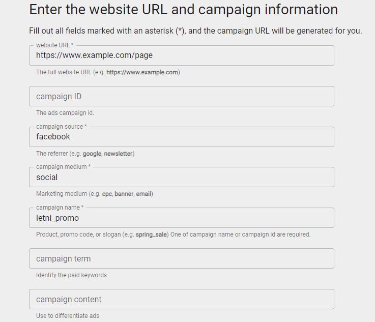 Wie man UTM-Parameter auf Facebook hinzufügt
